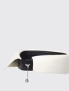 smooth lambskin choker necklace with two-colour abstract embroidery