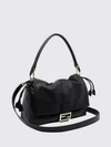 baguette large lambskin nappa shoulder bag with ff monogram