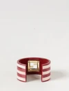 resin bangle bracelet with ff monogram and stripe motif