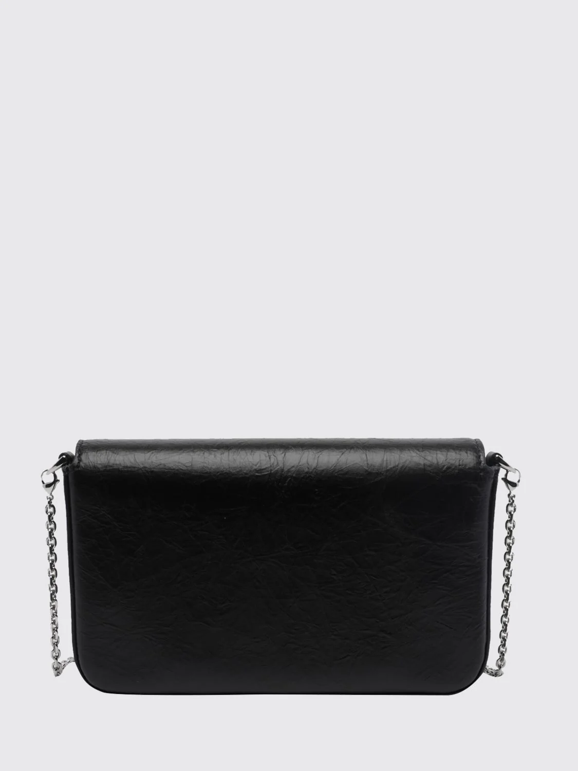 FENDI OS tube calfskin leather mini crossbody bag with ff monogram