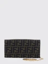 tube ff monogram fabric mini cross-body bag