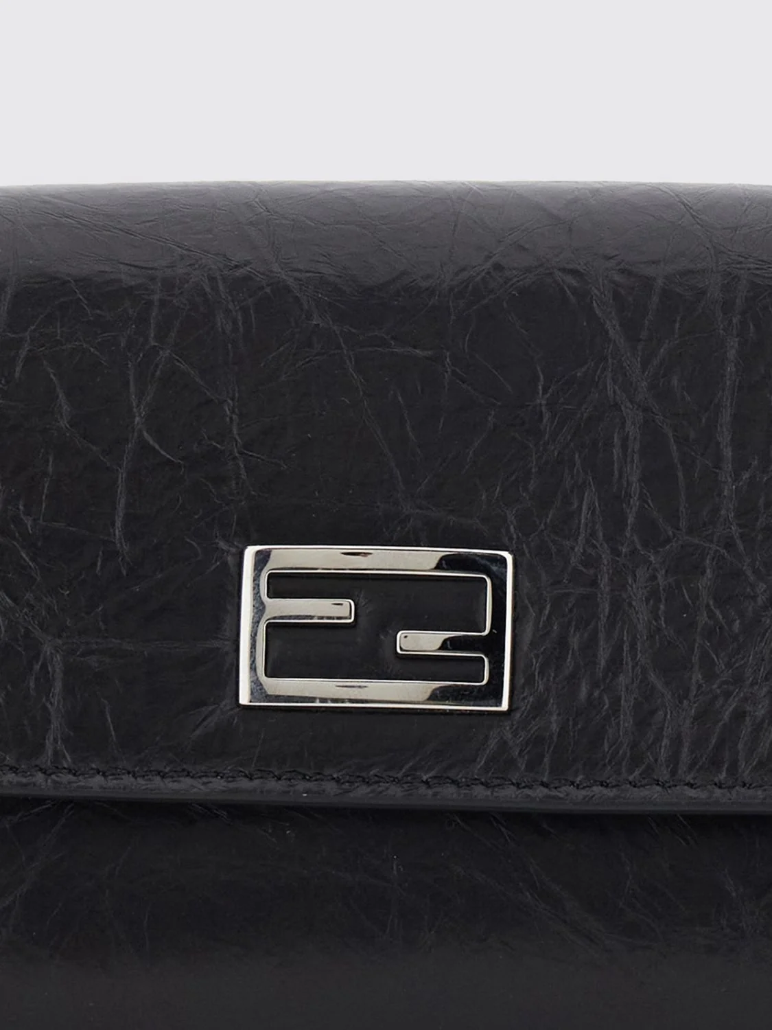 tube crinkled-effect calfskin mini cross-body bag
