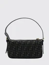 mini bag in ff zucca monogram jacquard fabric