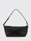 vanity crinkled leather mini bag with metal ff logo