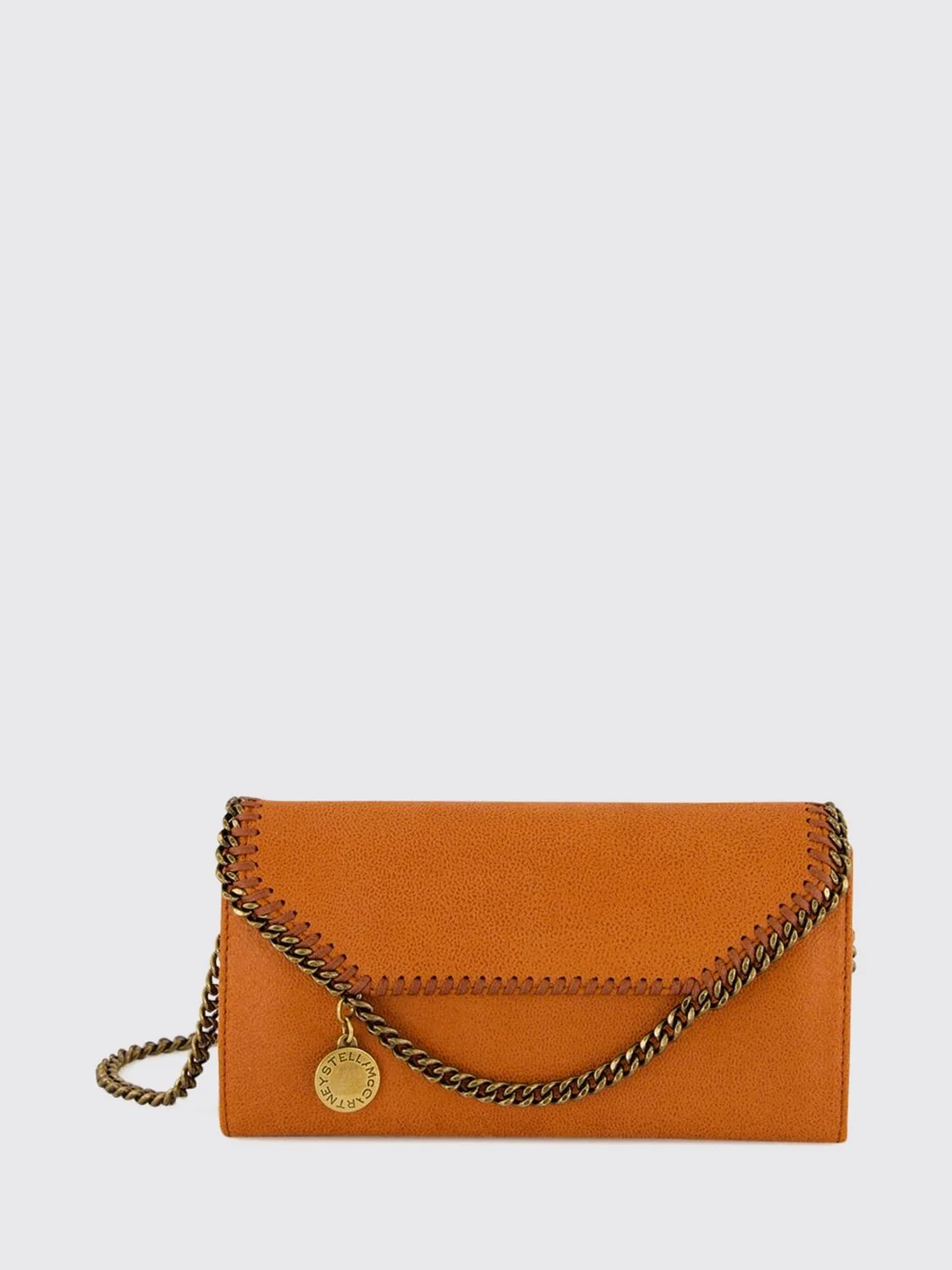 STELLA MCCARTNEY OS falabella mini wallet on chain bag in eco alter mat