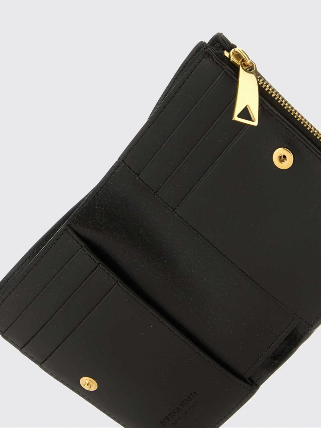 BOTTEGA VENETA OS intrecciato calfskin bifold wallet