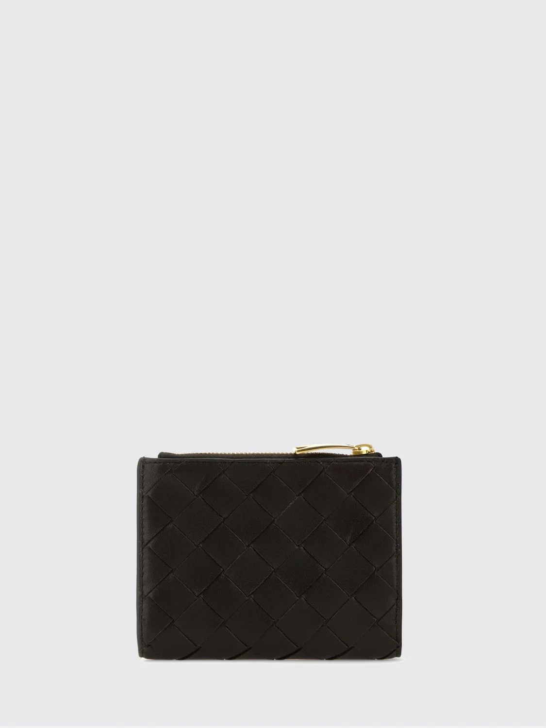 intrecciato calfskin bifold wallet