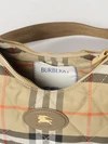 horseshoe quilted twill crossbody bag with vintage check pattern