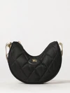 horseshoe quilted nylon twill shoulder bag with ekd logo
