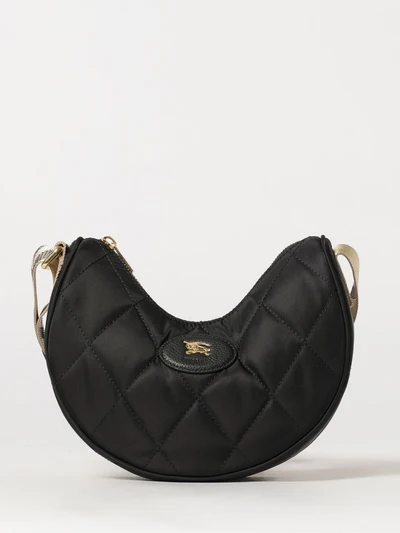 horseshoe quilted nylon twill shoulder bag with ekd logo