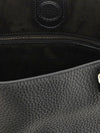 rockstud small grained calfskin leather tote bag