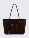 bel air medium calfskin leather tote bag with double handle