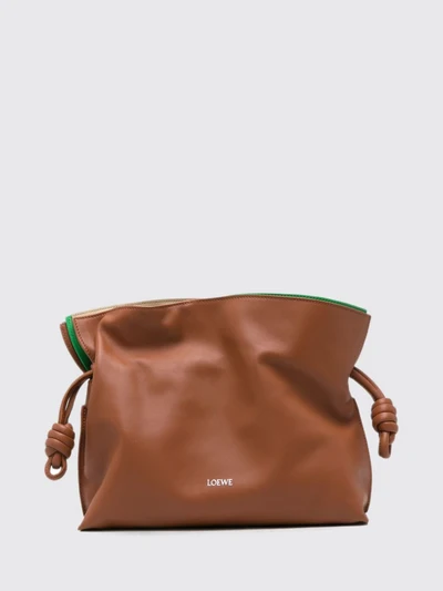 flamenco smooth calfskin clutch with removable shoulder strap