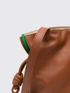 flamenco smooth calfskin clutch with removable shoulder strap