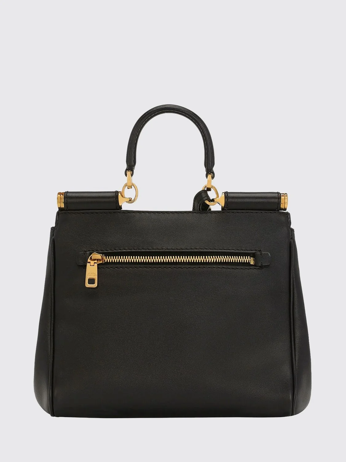 DOLCE amp; GABBANA OS my sicily mini leather handbag with removable shoulder strap