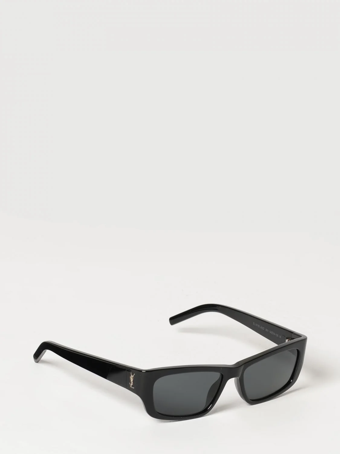 tortoiseshell acetate sunglasses with ysl monogram