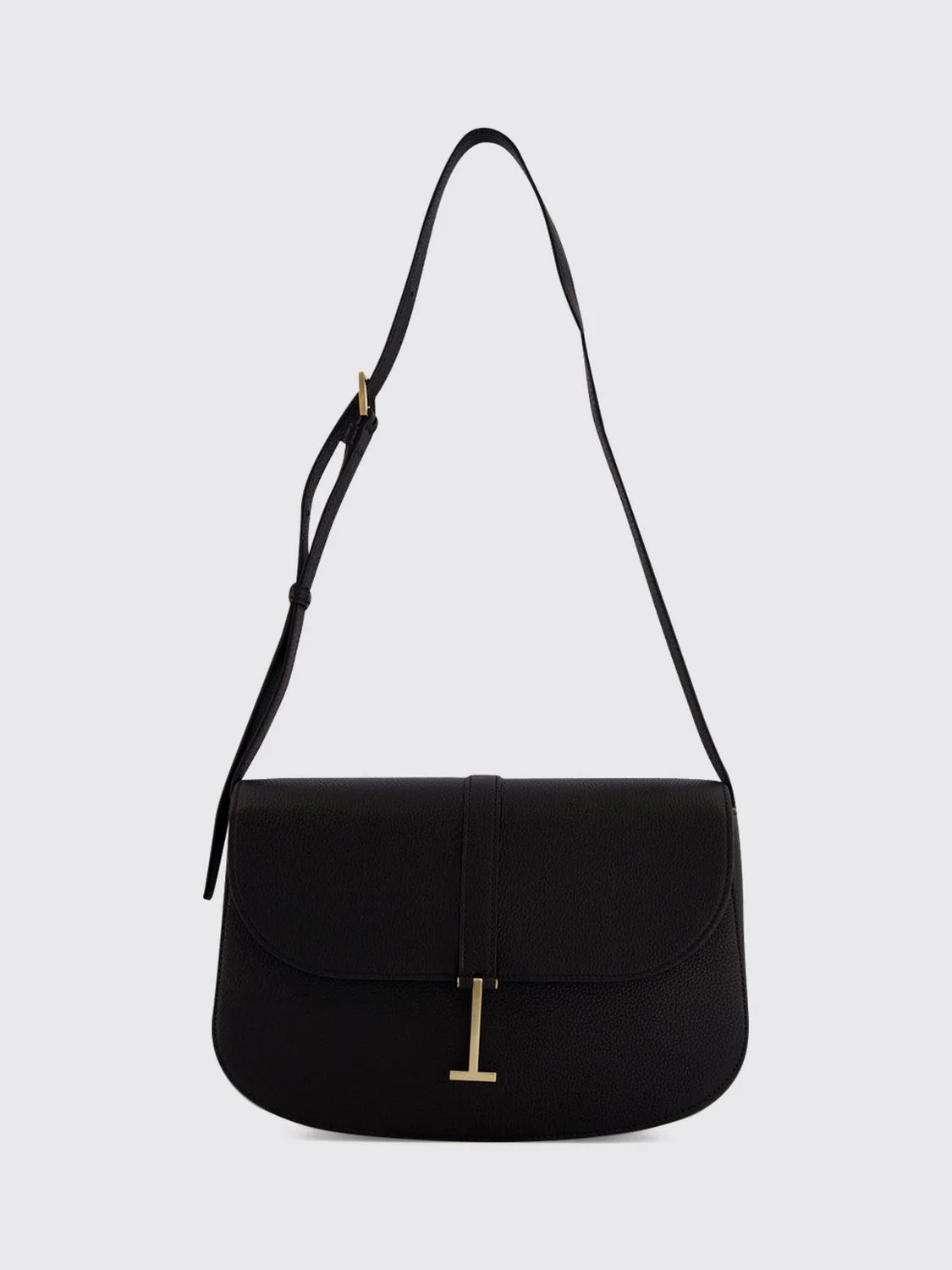 TOM FORD OS grained calfskin leather crossbody bag with monogram logo
