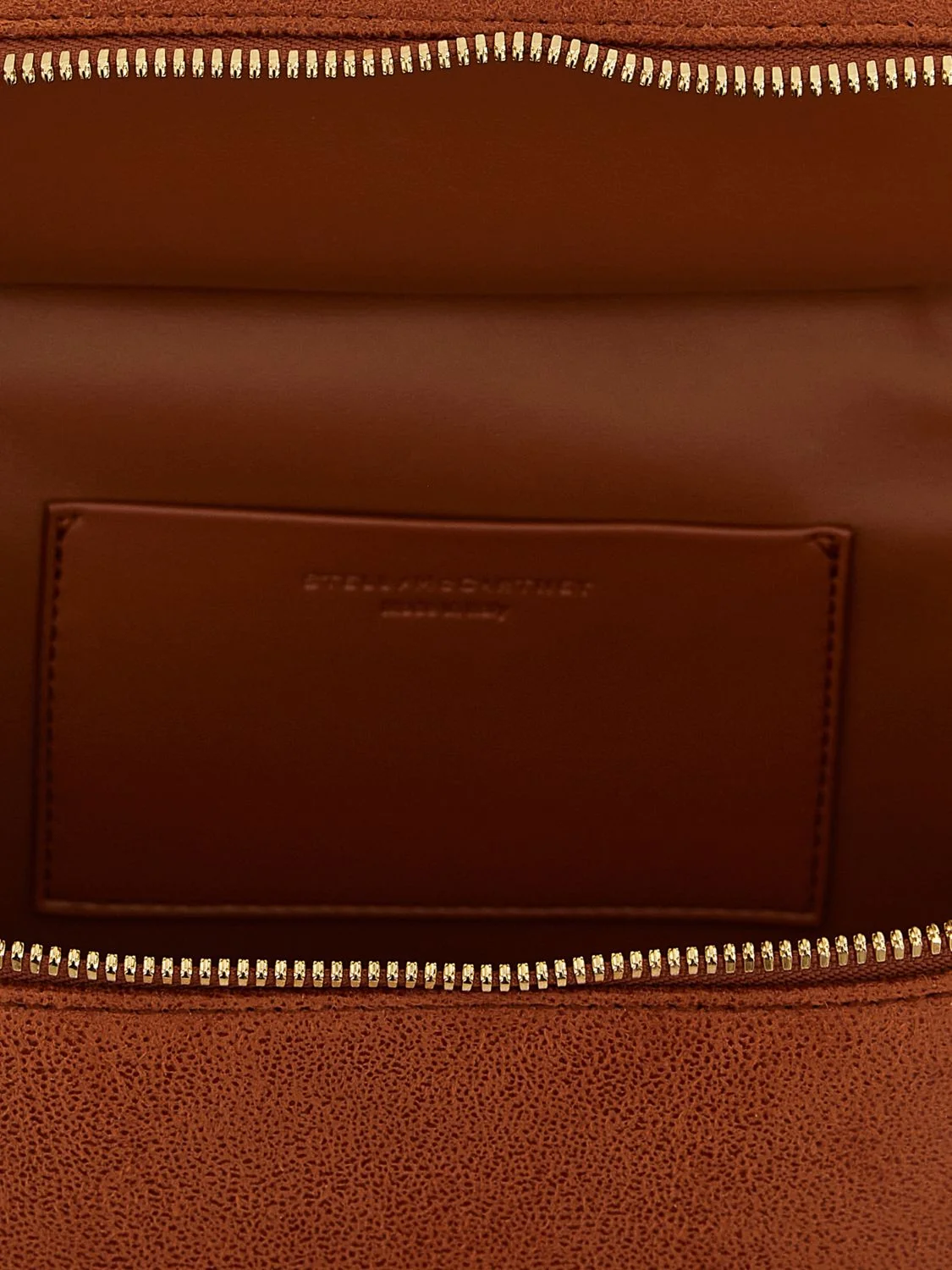 falabella vanity mini bag with woven handle
