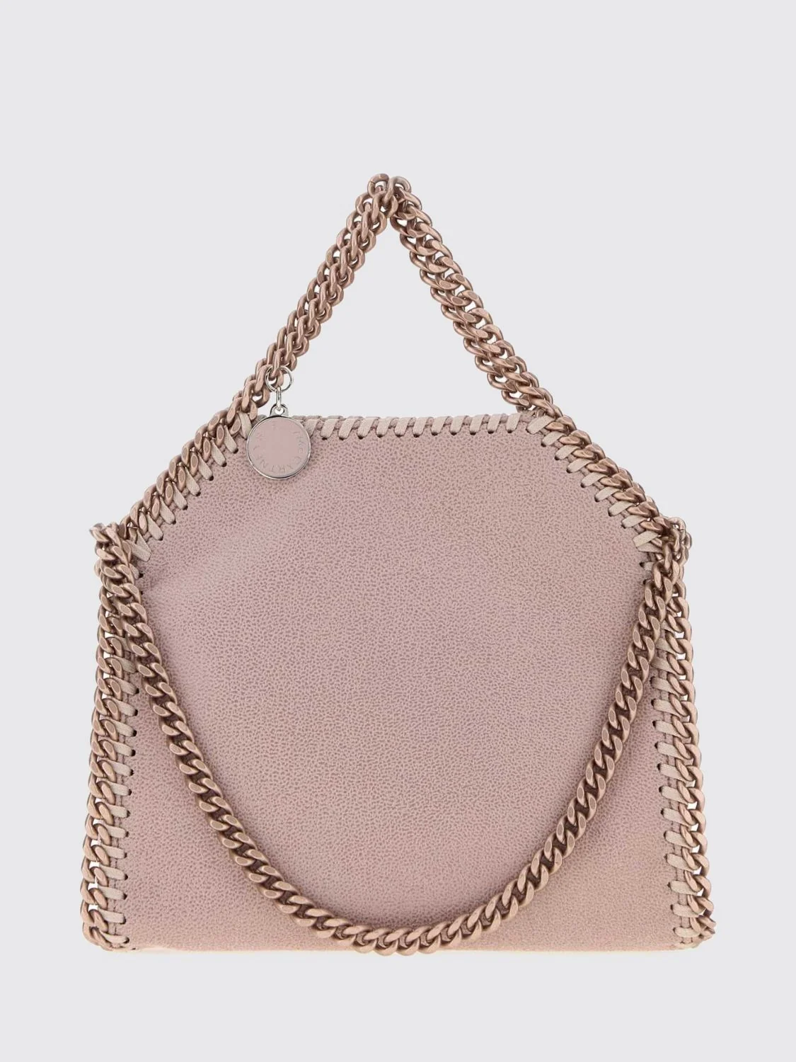 STELLA MCCARTNEY OS falabella eco alter mat mini handbag with chain