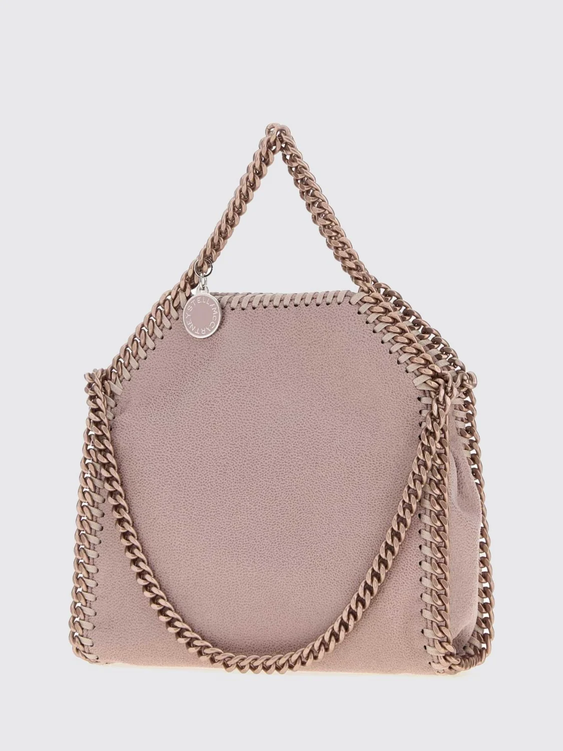 falabella eco alter mat mini handbag with chain