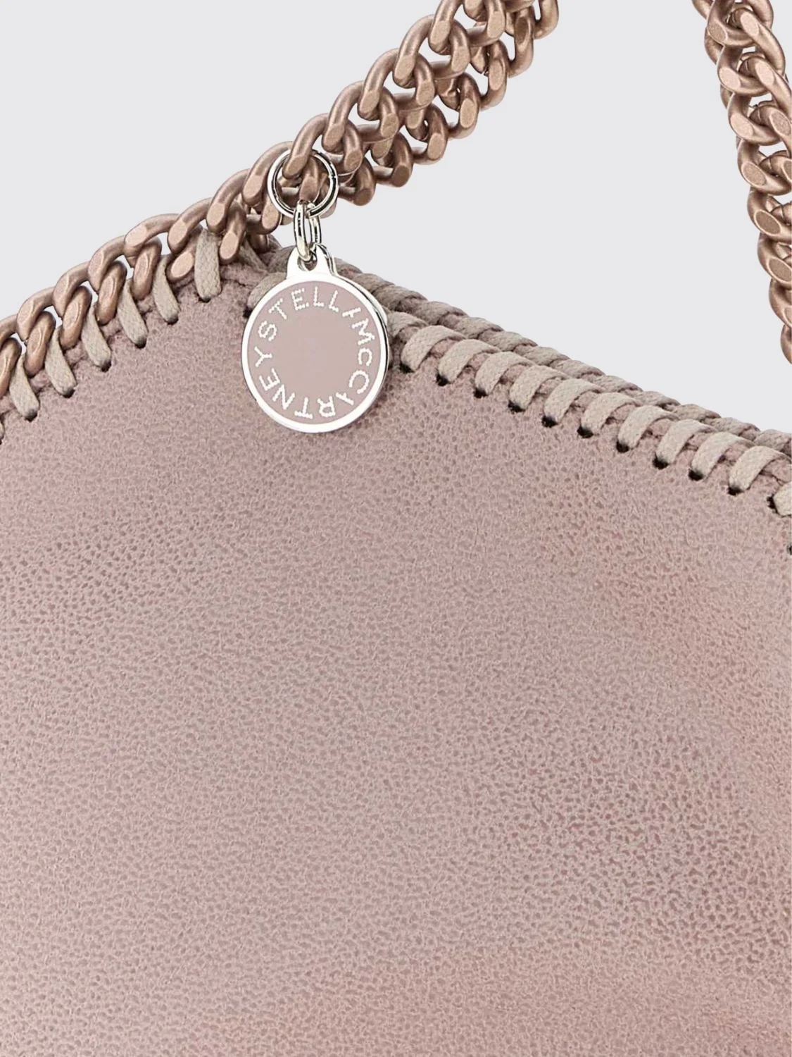falabella eco alter mat mini handbag with chain