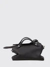 by the way grained calfskin mini bag with removable handles
