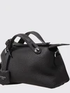 by the way grained calfskin mini bag with removable handles