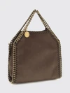 falabella mini bag in eco alter mat with chain trim