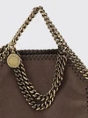 falabella mini bag in eco alter mat with chain trim