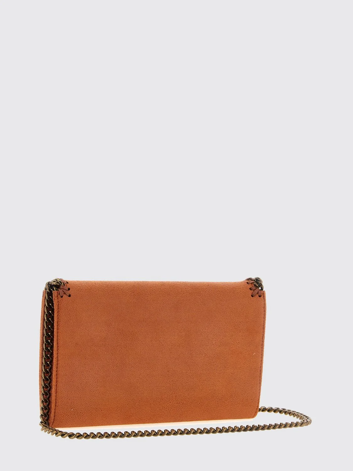 STELLA MCCARTNEY OS falabella wallet on chain mini bag with chain trim