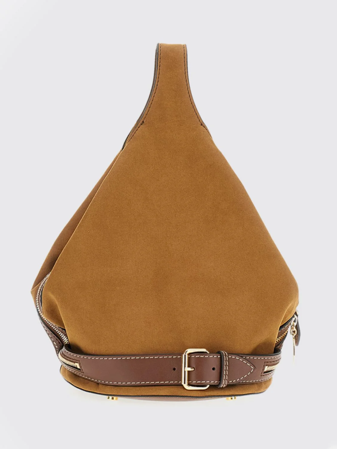 STELLA MCCARTNEY OS appaloosa polyamide bucket bag with zip closure