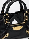 le city uptown studded and embroidered leather handbag