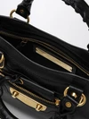 le city uptown studded and embroidered leather handbag