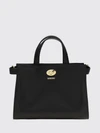 cotswolds small calfskin leather tote bag with check motif