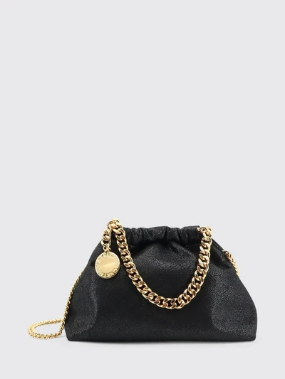 falabella mini handbag in synthetic leather with chain trim