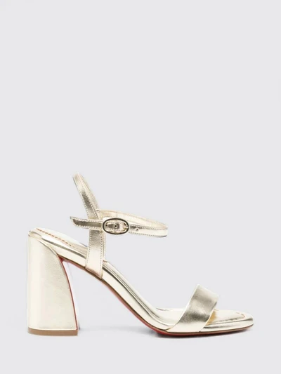 womans heeled sandal