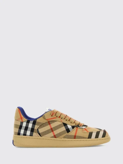 terrace low-top sneakers in vintage check cotton-blend