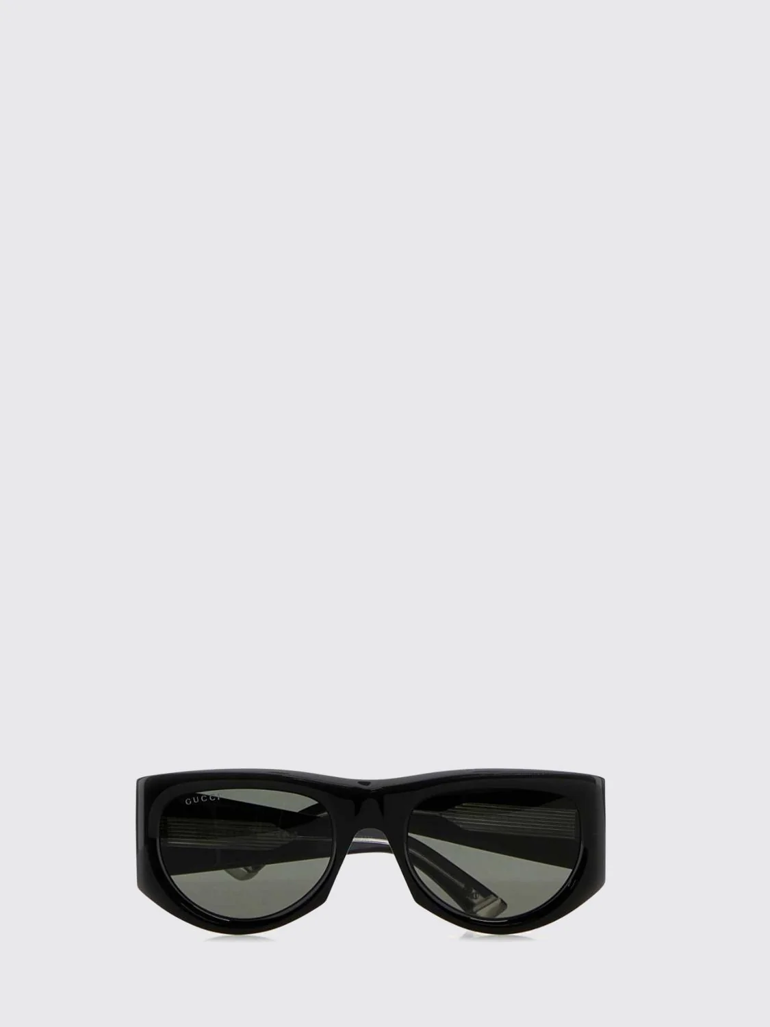 GUCCI OS rounded-frame sunglasses in acetate with lettering logo