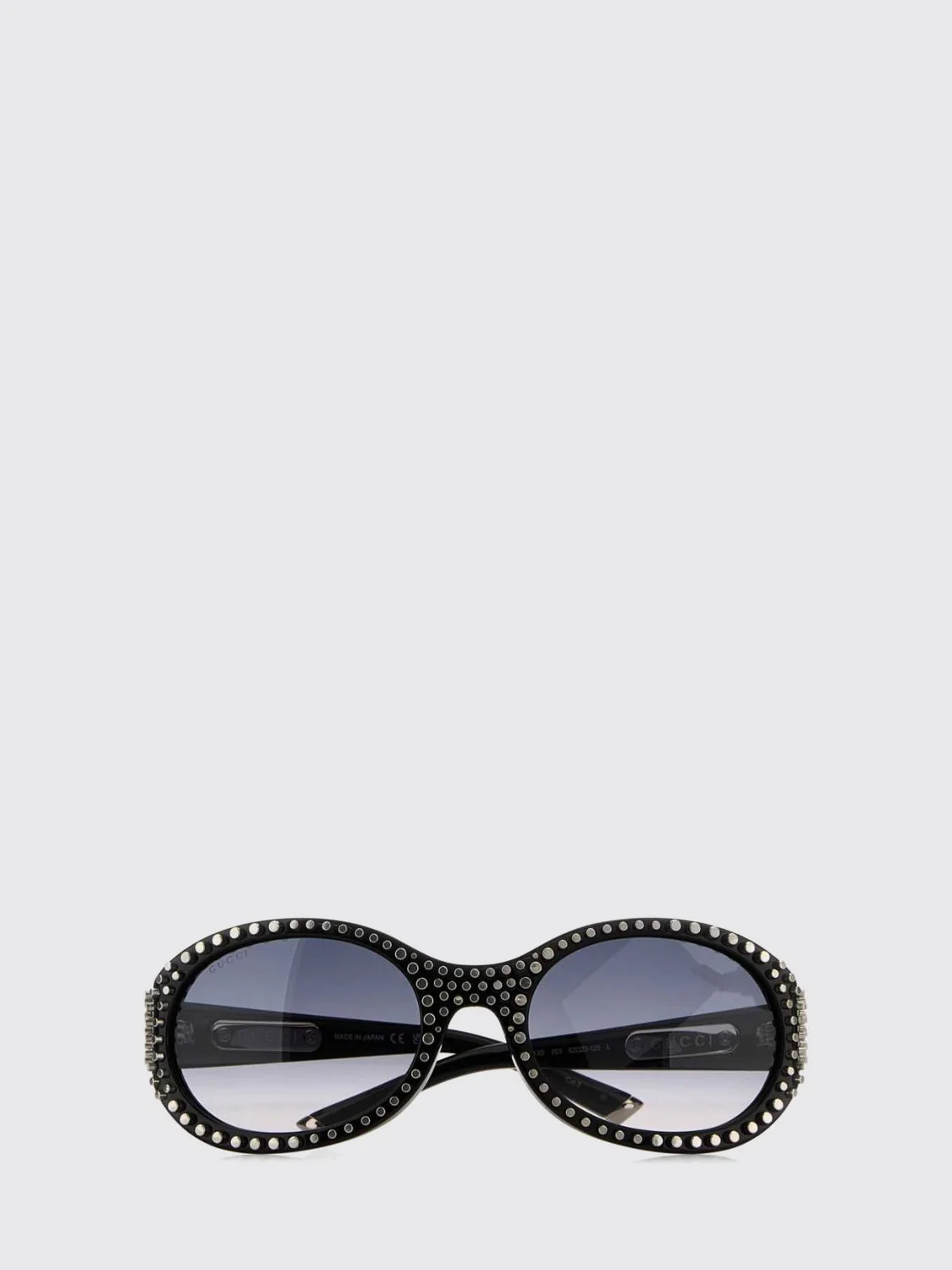 GUCCI OS rounded-frame sunglasses in acetate with decorative studs
