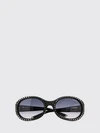 rounded-frame sunglasses in acetate with decorative studs
