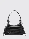 dartmoor naplak shoulder bag with metallic logo