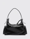 dartmoor naplak shoulder bag with metallic logo