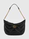 gg marmont matelassé nappa hobo shoulder bag with monogram