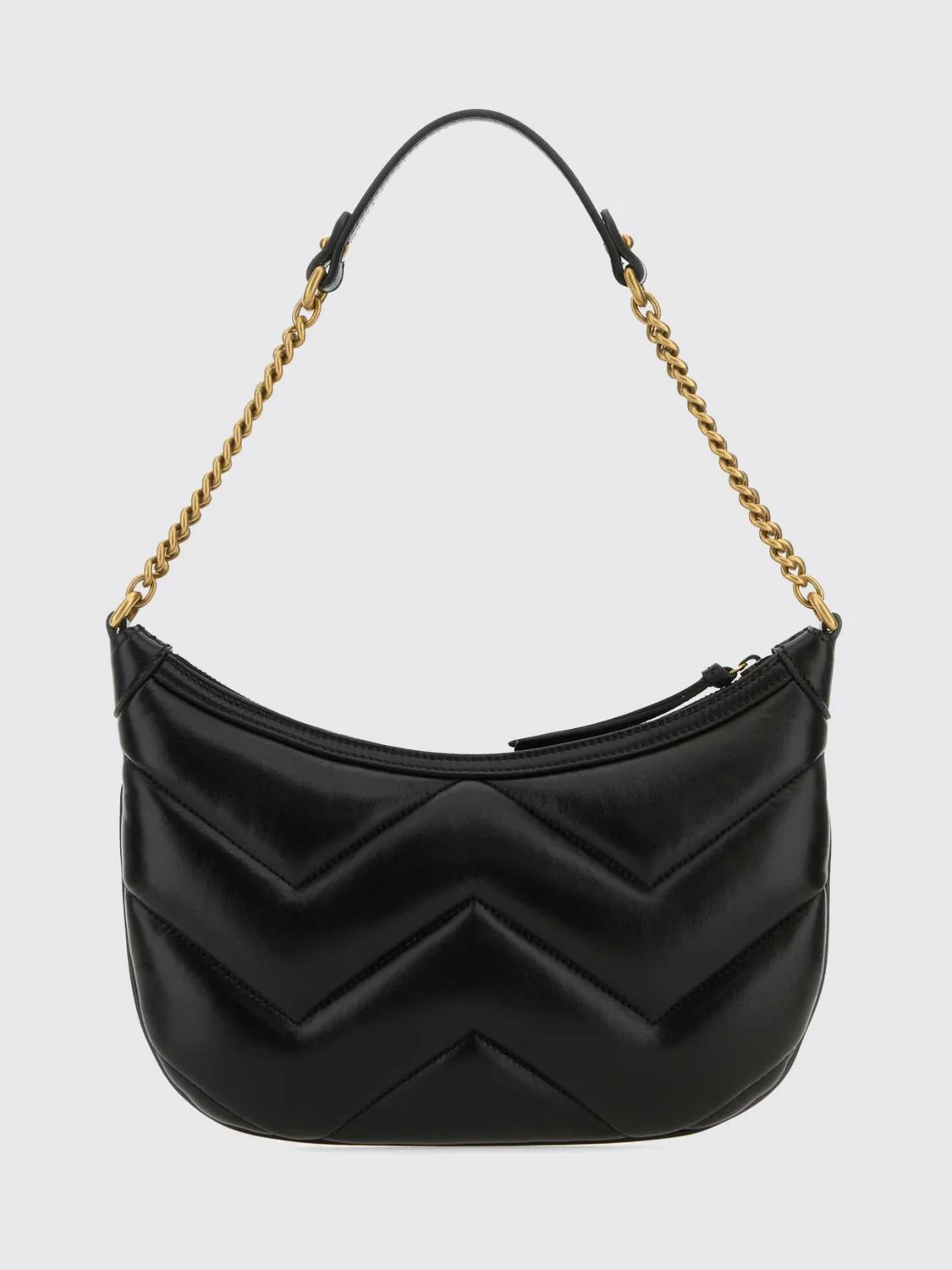 gg marmont matelassé nappa hobo shoulder bag with monogram