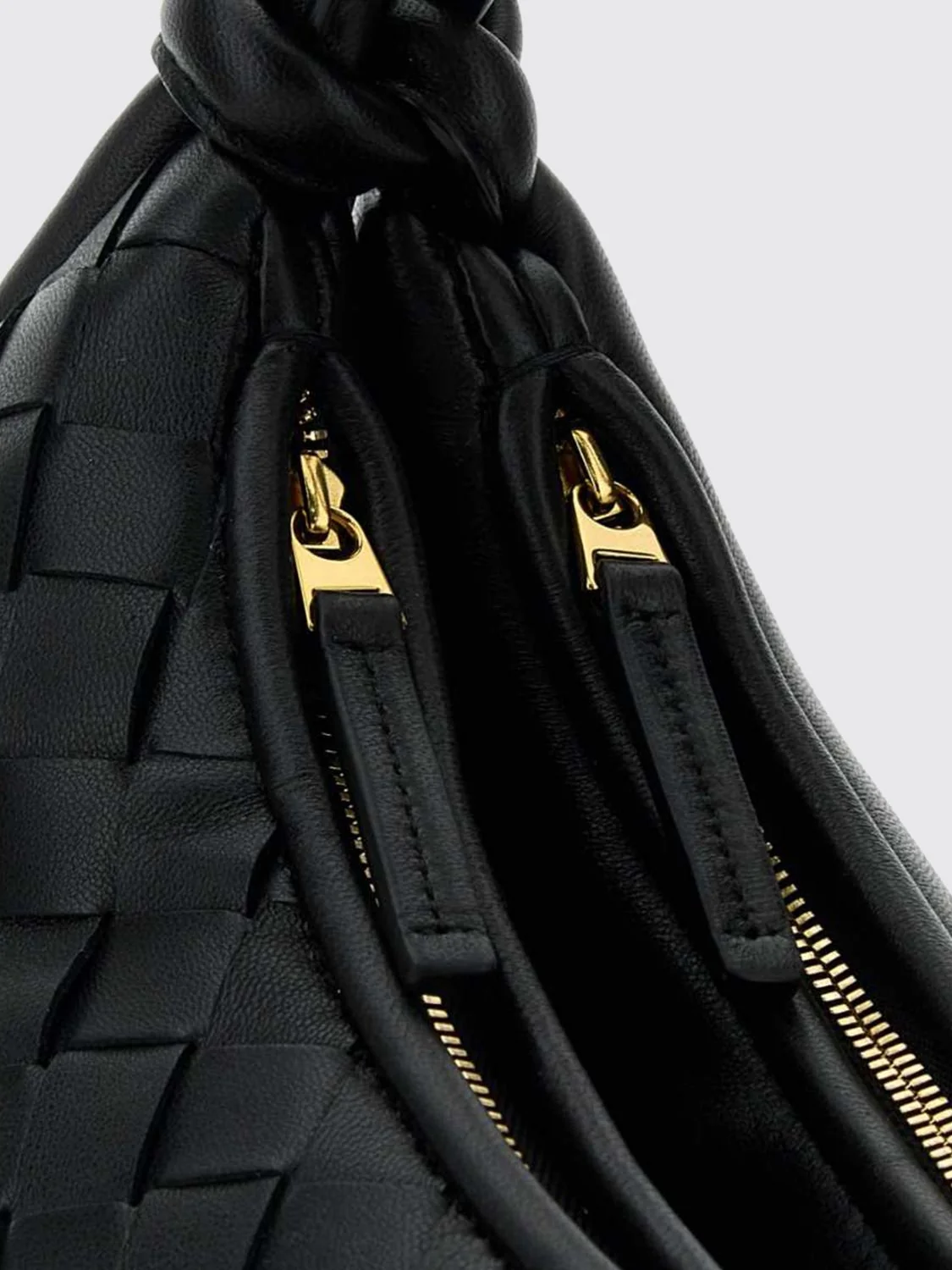 gemelli intrecciato lambskin crossbody bag