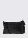 intrecciato calfskin leather crossbody bag