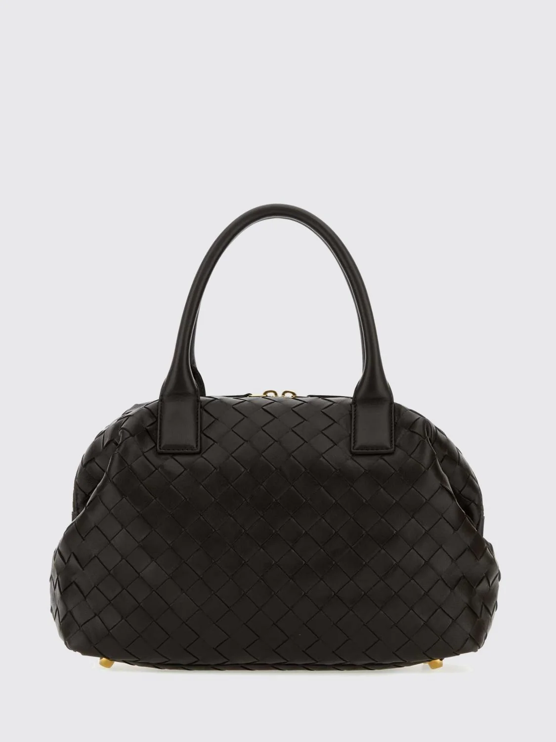 BOTTEGA VENETA OS intrecciato nappa leather mini handbag with shoulder strap