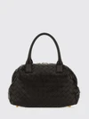 intrecciato nappa leather mini handbag with shoulder strap