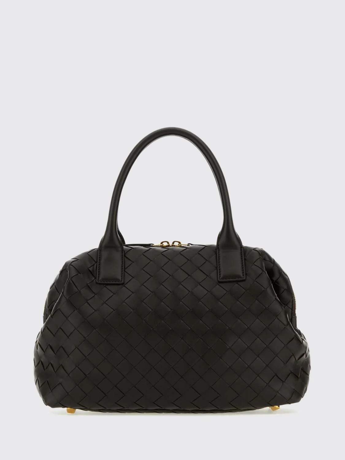 BOTTEGA VENETA OS intrecciato nappa leather mini handbag with shoulder strap
