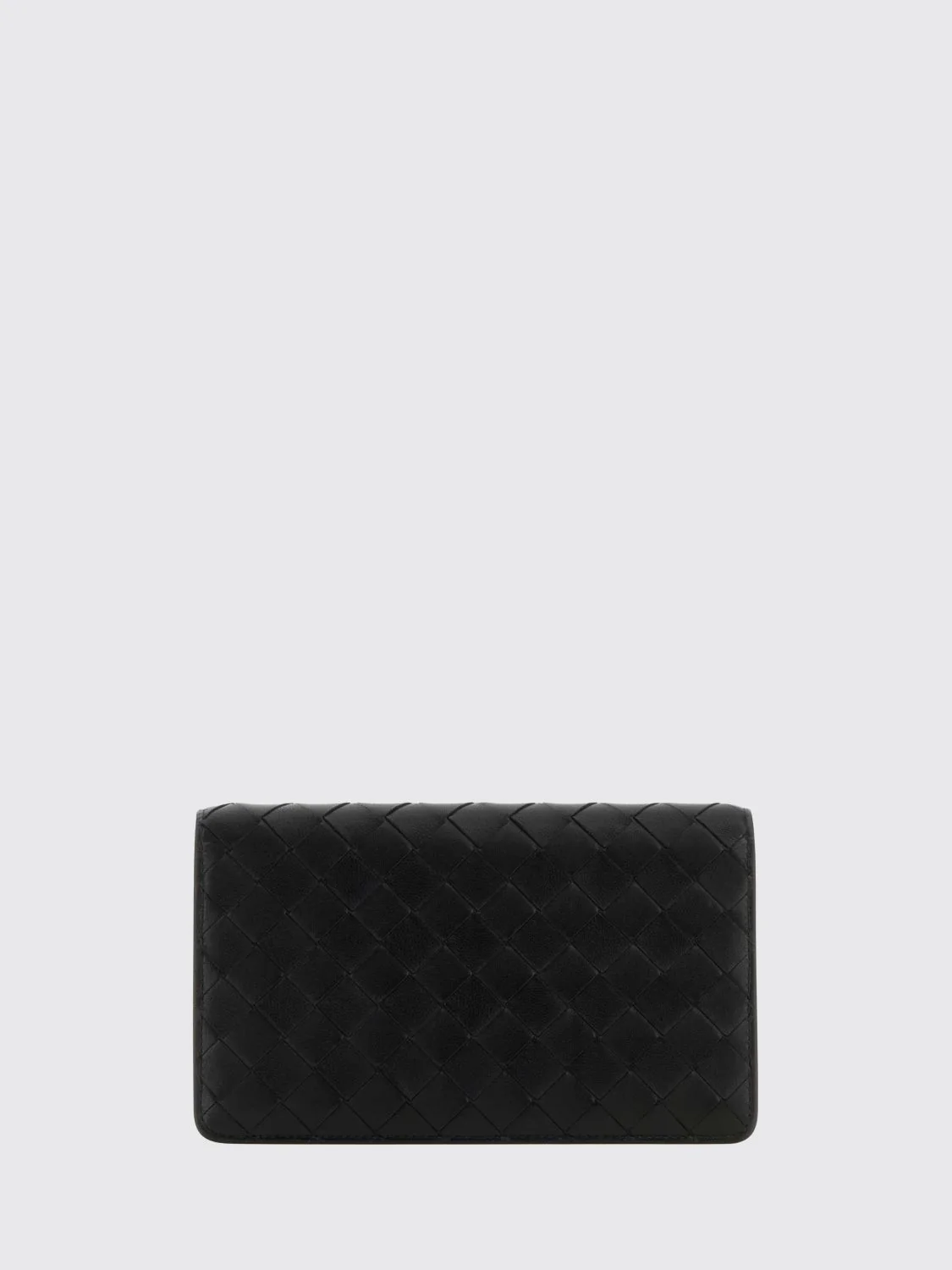 intrecciato nappa leather wallet on chain mini bag
